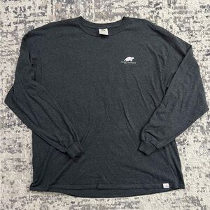 Simply Southern Charcoal Long Sleeve Tee